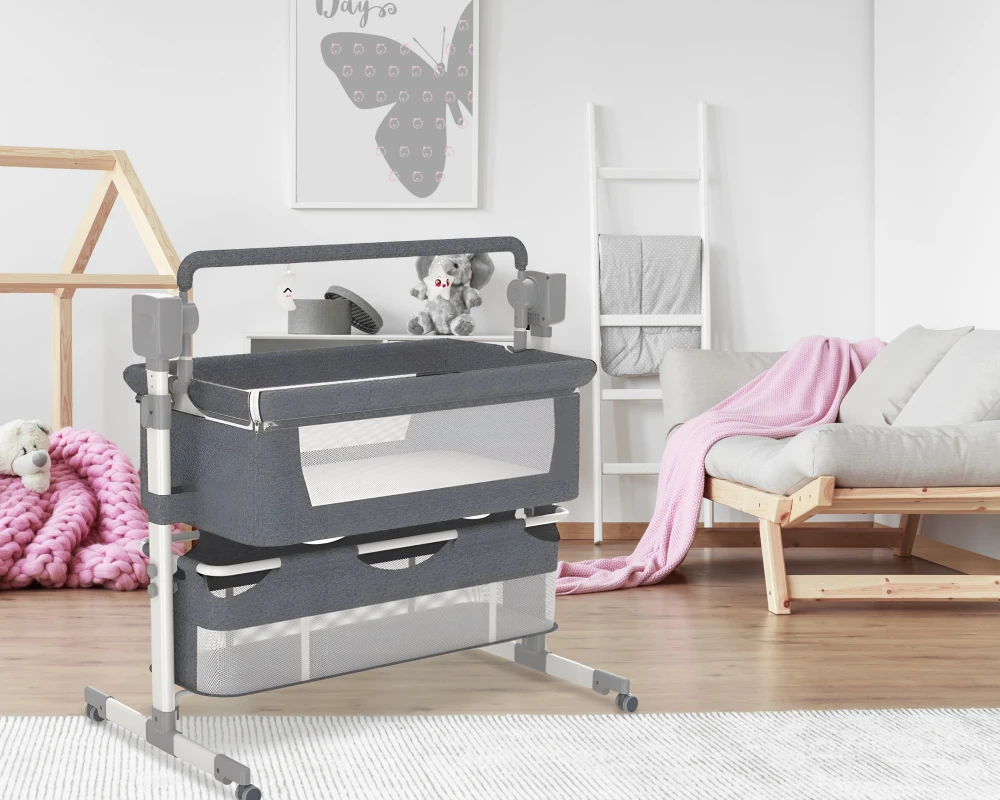 modern rocking bassinet
